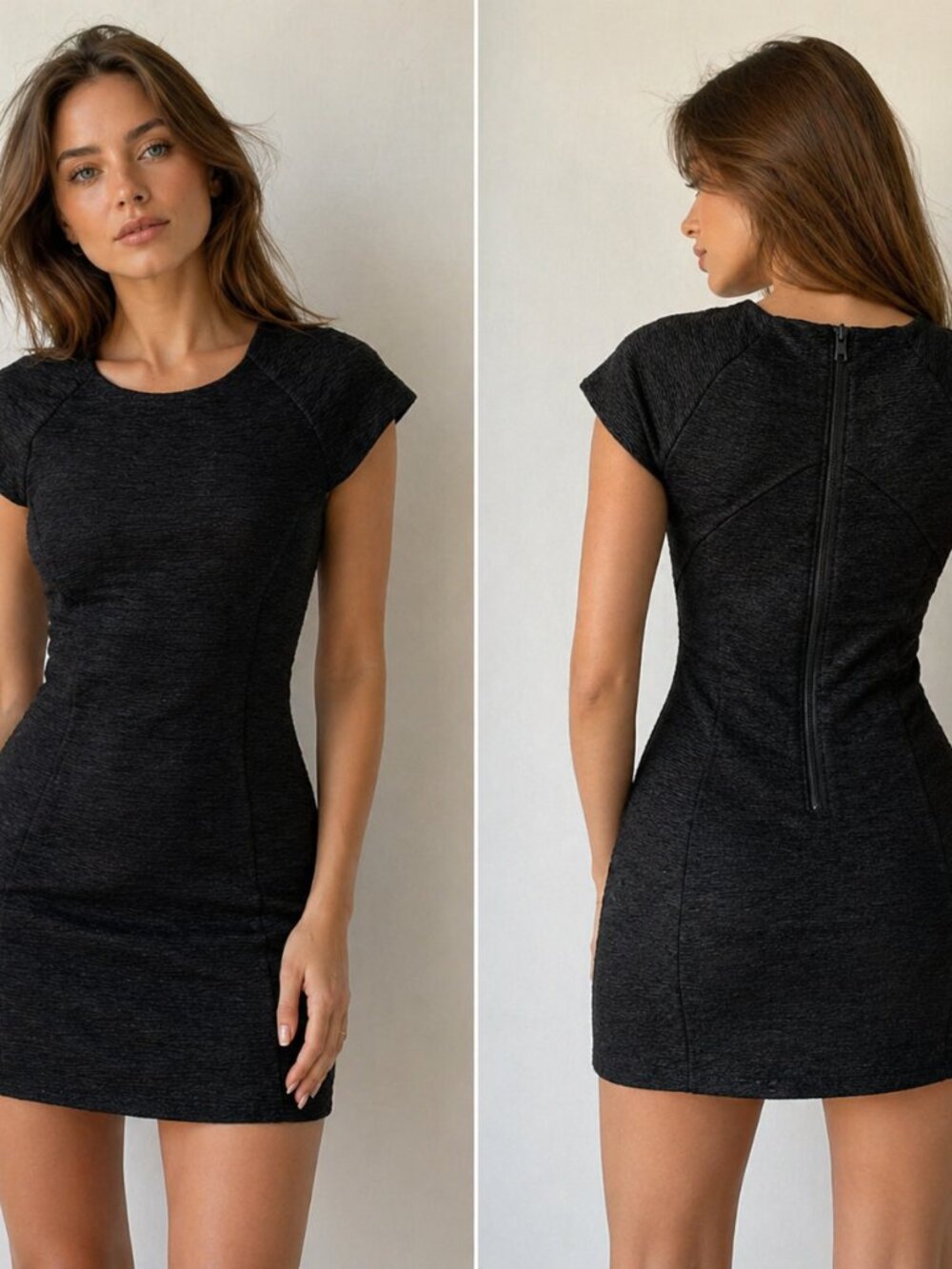 Armani Textured Mini Dress